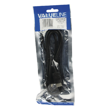VLMP34500B1.00 High speed hdmi kabel met ethernet hdmi-connector - hdmi mini-connector male 1.00 m zwart Verpakking foto