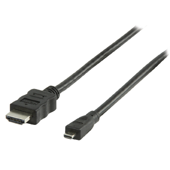 VLMP34700B2.00 High speed hdmi kabel met ethernet hdmi-connector - hdmi micro-connector male 2.00 m zwart