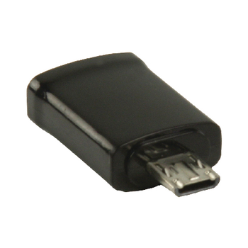 VLMP39020B Mhl-adapter usb micro-b 11-pins male - usb micro-b female zwart Product foto