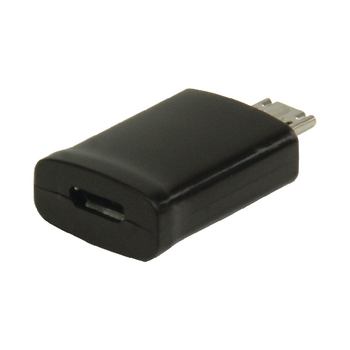 VLMP39020B Mhl-adapter usb micro-b 11-pins male - usb micro-b female zwart Product foto