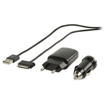 VLMP39210B1.00 Lader 1-uitgang 1.0 a 1.0 a usb zwart