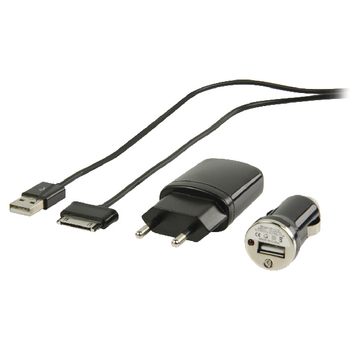 VLMP39210B1.00 Lader 1-uitgang 1.0 a 1.0 a usb zwart Product foto