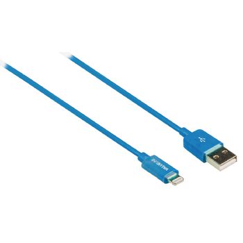 VLMP39300L2.00 Data en oplaadkabel apple lightning - usb a male 2.00 m blauw Product foto