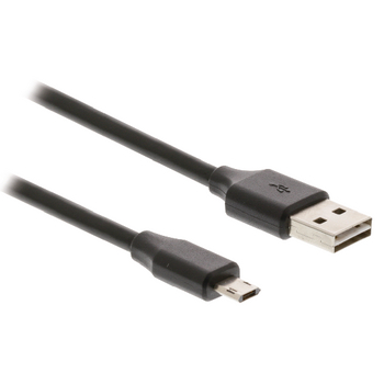 VLMP60510B1.00 Usb 2.0 kabel usb a male - micro-b male 1.00 m zwart Product foto