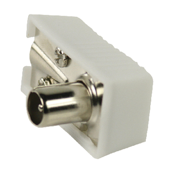 VLSB40900W Coaxconnector male wit
