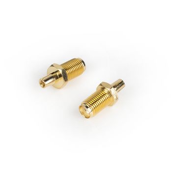 VLSP02120A Sma-adapter sma female - ts9 goud