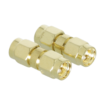 VLSP02941A Sma-adapter sma male - sma male goud Product foto