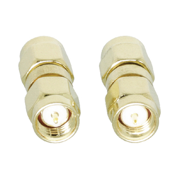 VLSP02941A Sma-adapter sma male - sma male goud Product foto