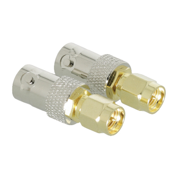 VLSP02961A Sma-adapter sma male - bnc female goud Product foto