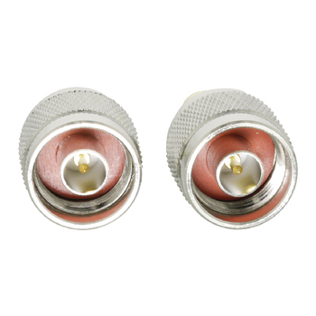VLSP02970A Sma-adapter sma male - n male goud/zilver Product foto