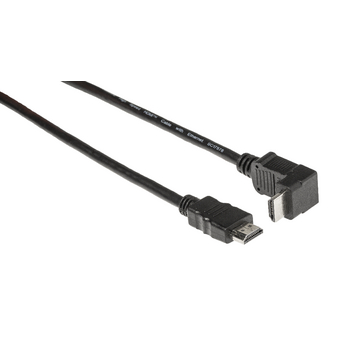 VLVB34200B30 High speed hdmi kabel met ethernet hdmi-connector - hdmi-connector haaks 90° 3.00 m zwart Product foto