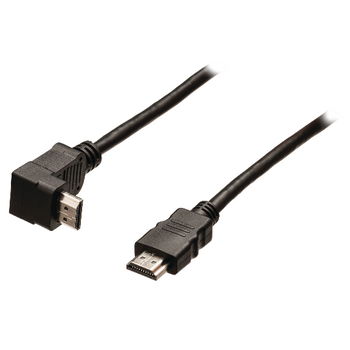 VLVB34210B20 High speed hdmi kabel met ethernet hdmi-connector - hdmi-connector haaks 270° 2.00 m zwart Product foto