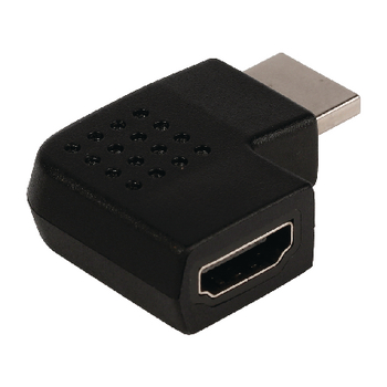 VLVB34904B High speed hdmi met ethernet adapter rechts gehoekt hdmi-connector - hdmi female zwart Product foto