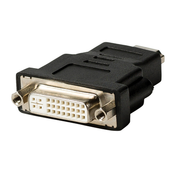 VLVB34910B High speed hdmi met ethernet adapter hdmi-connector - dvi-d 24+1-pins female zwart Product foto