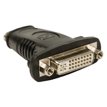 VLVB34911B High speed hdmi met ethernet adapter hdmi female - dvi-d 24+1-pins female zwart Product foto