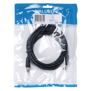 VLVP01000B30 Bnc video kabel bnc male - bnc male 3.00 m zwart Verpakking foto