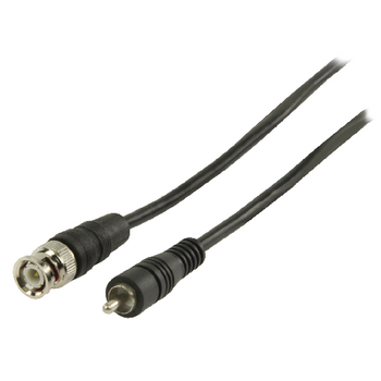 VLVP24800B10 Bnc video kabel bnc male - rca male 1.00 m zwart