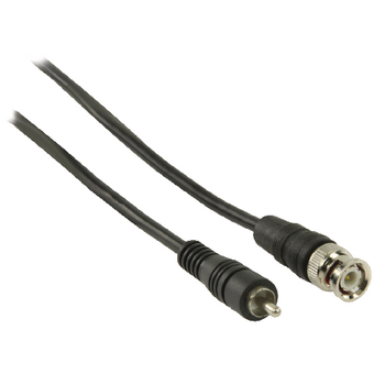 VLVP24800B30 Bnc video kabel bnc male - rca male 3.00 m zwart Product foto