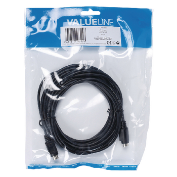 VLVP30000B50 S-video kabel s-video male - s-video male 5.00 m zwart Verpakking foto