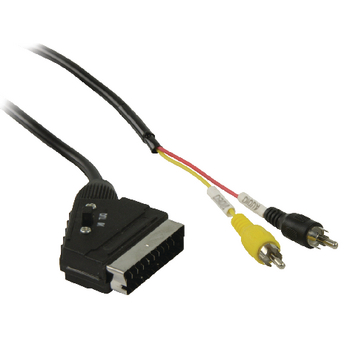 VLVP31120B20 Scart kabel scart male - 2x rca male 2.00 m zwart Product foto