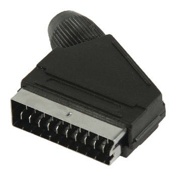 VLVP31990B Connector scart male pvc zwart