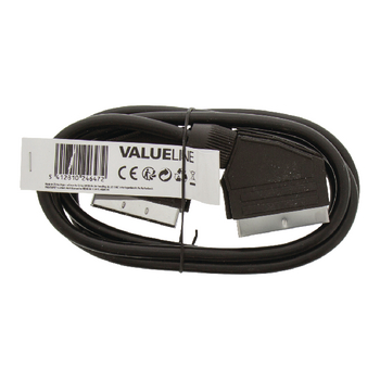 VLVT31000B15 Scart kabel scart male - scart male 1.50 m zwart Product foto