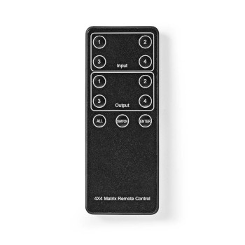 VMAT3494AT Hdmi™ matrix-switch | 4 x 4-poorts poort(en) | dc power / 1x rs232 / 4x hdmi™ input | 4x Product foto