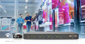 VMAT3494AT Hdmi™ matrix-switch | 4 x 4-poorts poort(en) | dc power / 1x rs232 / 4x hdmi™ input | 4x Product foto