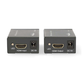 VREP3450AT Hdmi™-extender | over cat6 | tot 60 m | 1080p | 1.65 gbps | metaal | antraciet Product foto