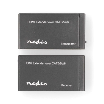 VREP3450AT Hdmi™-extender | over cat6 | tot 60 m | 1080p | 1.65 gbps | metaal | antraciet Product foto