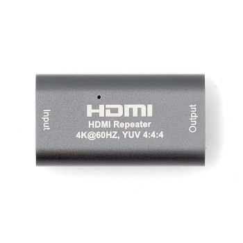VREP3475AT Hdmi™-repeater | 40 m | 4k@60hz | 18 gbps | metaal | antraciet Product foto