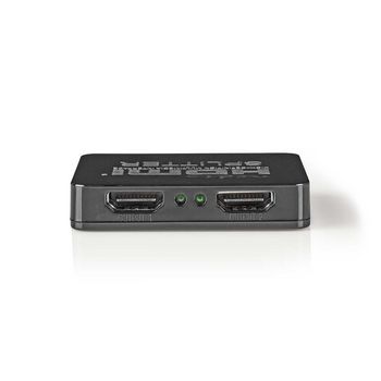 VSPL34002BK Hdmi™-splitter | 2 poort(en) | hdmi™ input | 2x hdmi™ output | 4k@30hz | 2.25 gbps Product foto