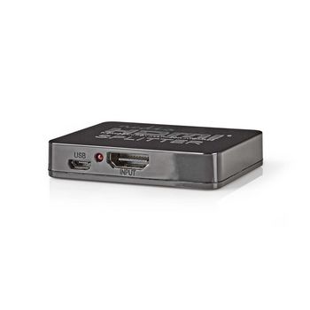 VSPL34002BK Hdmi™-splitter | 2 poort(en) | hdmi™ input | 2x hdmi™ output | 4k@30hz | 2.25 gbps Product foto