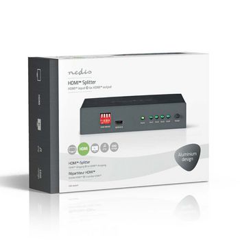 VSPL3404AT Hdmi™-splitter | 4-poorts - 1x hdmi™-ingang | 4x hdmi™-uitgang Verpakking foto