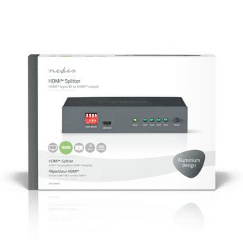 VSPL3404AT Hdmi™-splitter | 4-poorts - 1x hdmi™-ingang | 4x hdmi™-uitgang  foto