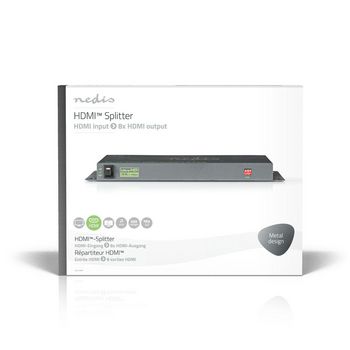 VSPL3438AT Hdmi™-splitter | 8-poorts - 1x hdmi™-ingang | 8x hdmi™-uitgang | 4k2k bij 60 fps /  foto