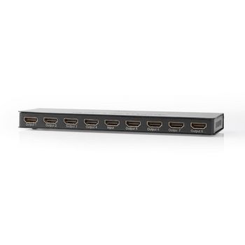 VSPL3478AT Hdmi™-splitter | 8-poorts poort(en) | hdmi™ input | 8x hdmi™ output | 4k@60hz | 18 Product foto