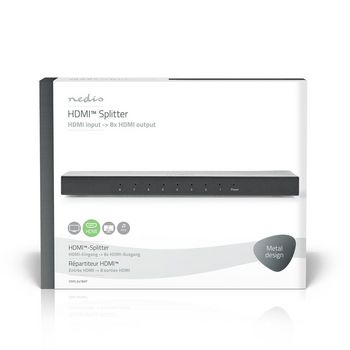 VSPL3478AT Hdmi™-splitter | 8-poorts poort(en) | hdmi™ input | 8x hdmi™ output | 4k@60hz | 18  foto