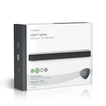 VSPL3478AT Hdmi™-splitter | 8-poorts poort(en) | hdmi™ input | 8x hdmi™ output | 4k@60hz | 18 Verpakking foto