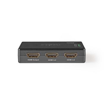 VSWI34004BK 4-poorts | hdmi-switch | zwart Product foto