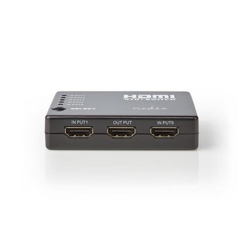 VSWI3455BK Hdmi™-switch | 5-poorts poort(en) | 5x hdmi™ input | 1x hdmi™ output | 1080p | 3.4