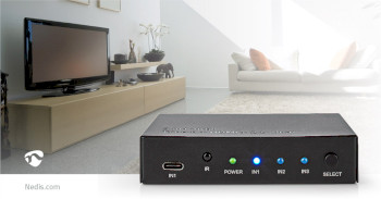 VSWI34721AT Hdmi™-switch | 3 poort(en) | 1x usb-c™ / 2x hdmi™ input | 1x hdmi™ output |  Product foto