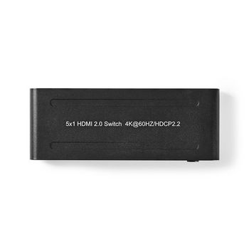 VSWI3475AT Hdmi™-switch | 5-poorts poort(en) | 5x hdmi™ input | 1x hdmi™ output | 4k@60hz | 1 Product foto