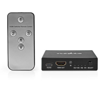 VSWI3493AT Hdmi™-switch | 3 poort(en) | 3x hdmi™ input | hdmi™ output | 8k@60hz | 45 gbps | a Product foto