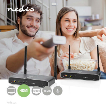 VTRA3470AT Draadloze hdmi™-zender | wi-fi | 5.15 - 5.85 mhz | 100 m (gezichtsveld) | maximale resolutie:  Product foto