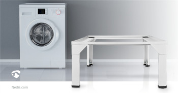 WAST111WT Verhoger voor wasmachine en wasdroger | 150 kg | wit Product foto