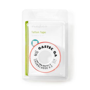 WATA110WT Ptfe afdichttape | 12.00 m | apparaat: connectie | rood / wit  foto