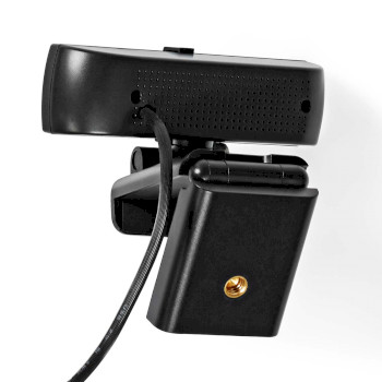WCAM120BK Webcam | full hd@60fps / 4k@30fps | automatische scherpstelling | ingebouwde microfoon | zwart Product foto