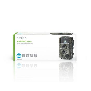 WCAM150GN Wildcamera | 1080p@30fps | 24.0 mpixel | 5 mpixel cmos | ip66 | zwart no-glow ir | nachtzicht | kijk  foto