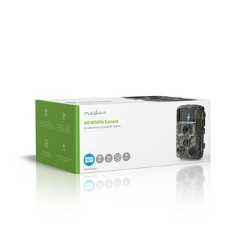 WCAM150GN Wildcamera | 1080p@30fps | 16.0 mpixel | 5 mpixel cmos | ip56 | zwart no-glow ir | nachtzicht | kijk Verpakking foto